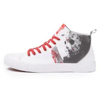 AKEDO X Freddy Vs. Jason Team Jason Blanche Chaussures Coupe Haute Adulte