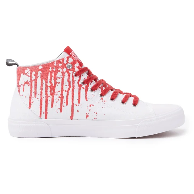 AKEDO X Freddy Vs. Jason Team Jason Blanche Chaussures Coupe Haute Adulte
