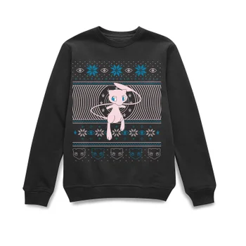 Pokémon All I Want For Christmas Is Mew Pull Unisexe - Noir