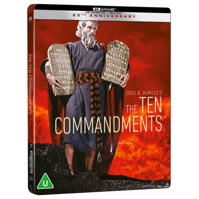 Les dix commandements (1923 & 1956) | Steelbook4k Ultra HD