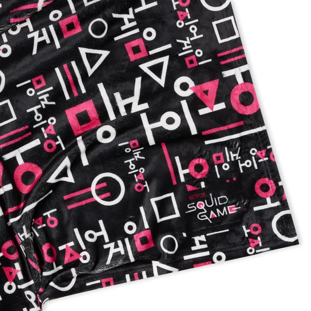 Squid Game Iconic Squid Fleece Couverture