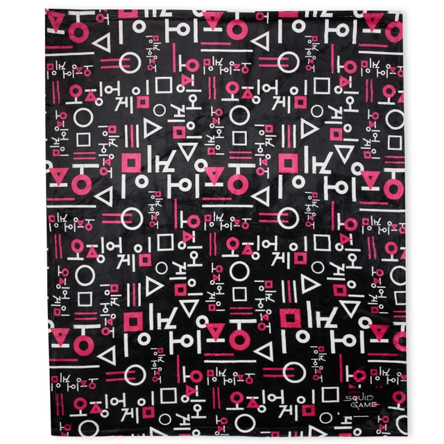Squid Game Iconic Squid Fleece Couverture