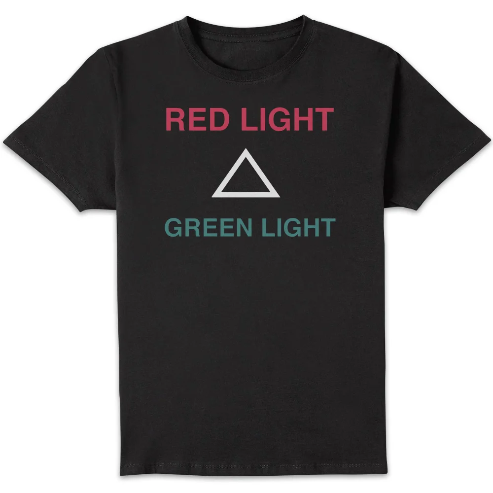 Squid Game RED LIGHT GREEN LIGHT Homme T-Shirt - Noir - S Image 1
