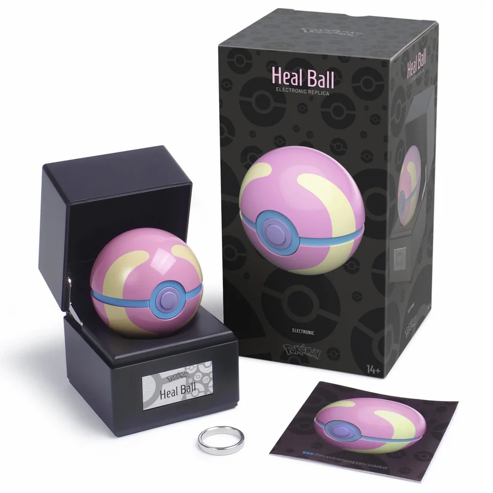 Réplique Pokémon Heal Ball Die-Cast - The Wand Company Image 1