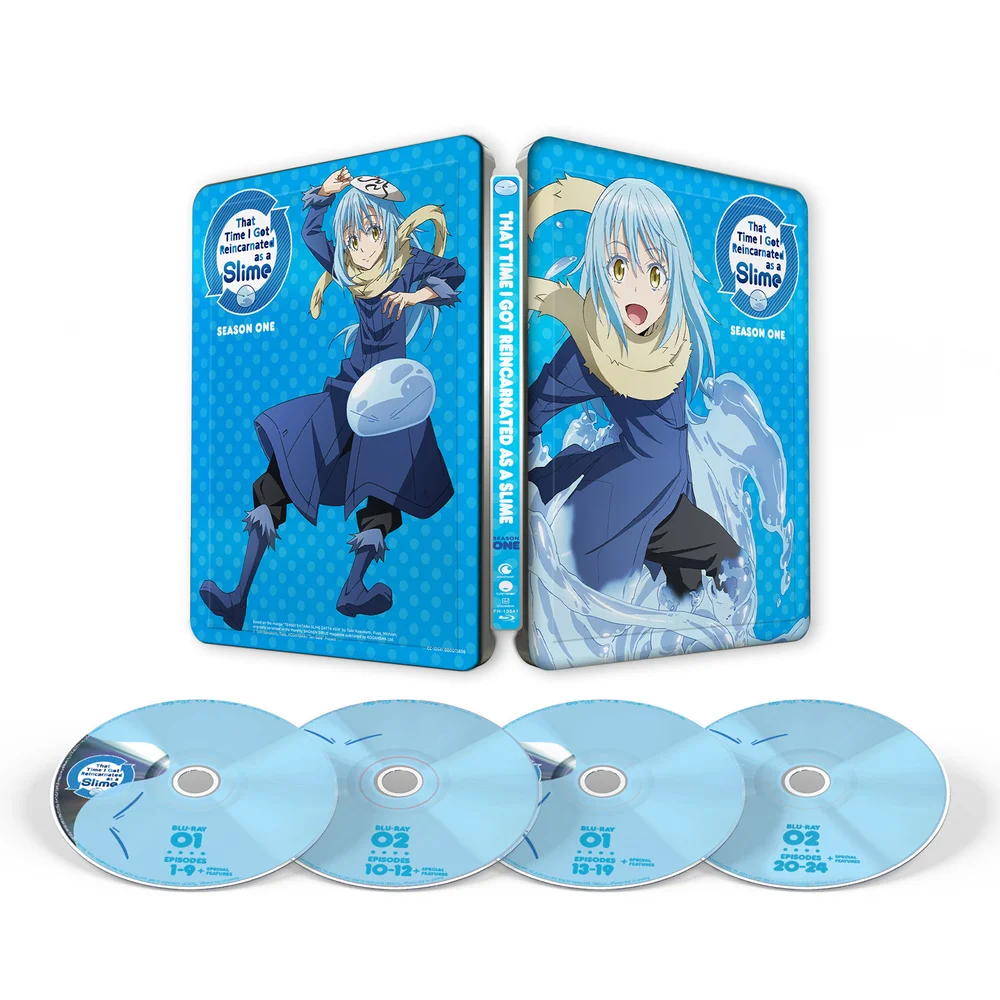 Moi, quand je me réincarne en Slime - Saison 1 - Steelbook Blu-ray en Exclusivité Zavvi Image 1