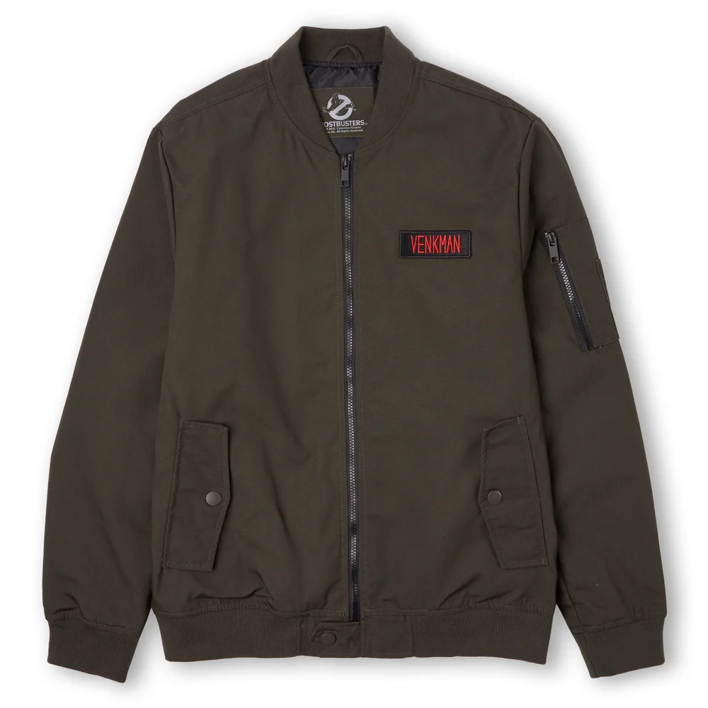 SOS Fantômess Venkman Veste Bomber - Khaki - XS - Khaki Image 1