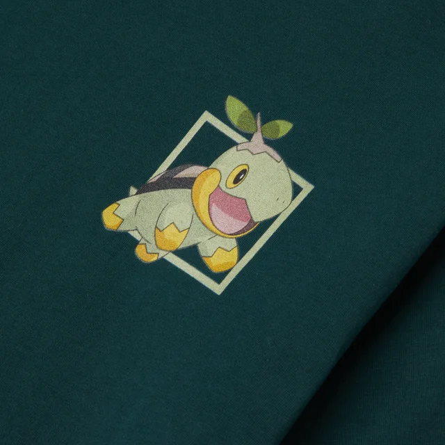 Pokémon Tortipouss T-Shirt Unisexe - Vert