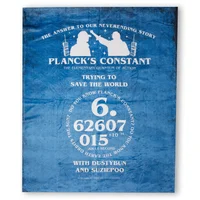 Stranger Things Planck's Constant Couverture Polaire