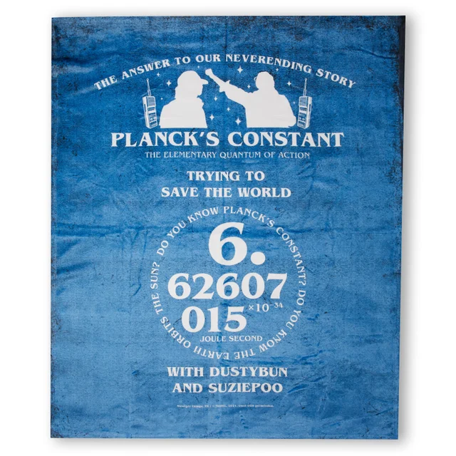 Stranger Things Planck's Constant Couverture Polaire