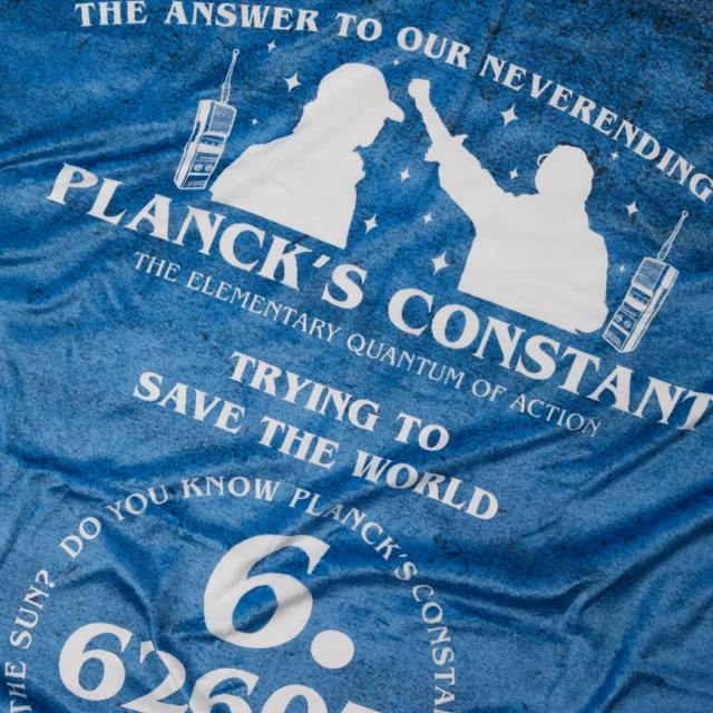 Stranger Things Planck's Constant Couverture Polaire