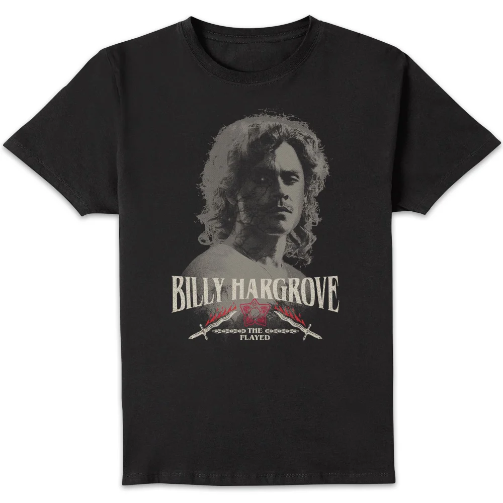 Stranger Things Billy Hargrove T-Shirt Homme - Noir - S Image 1