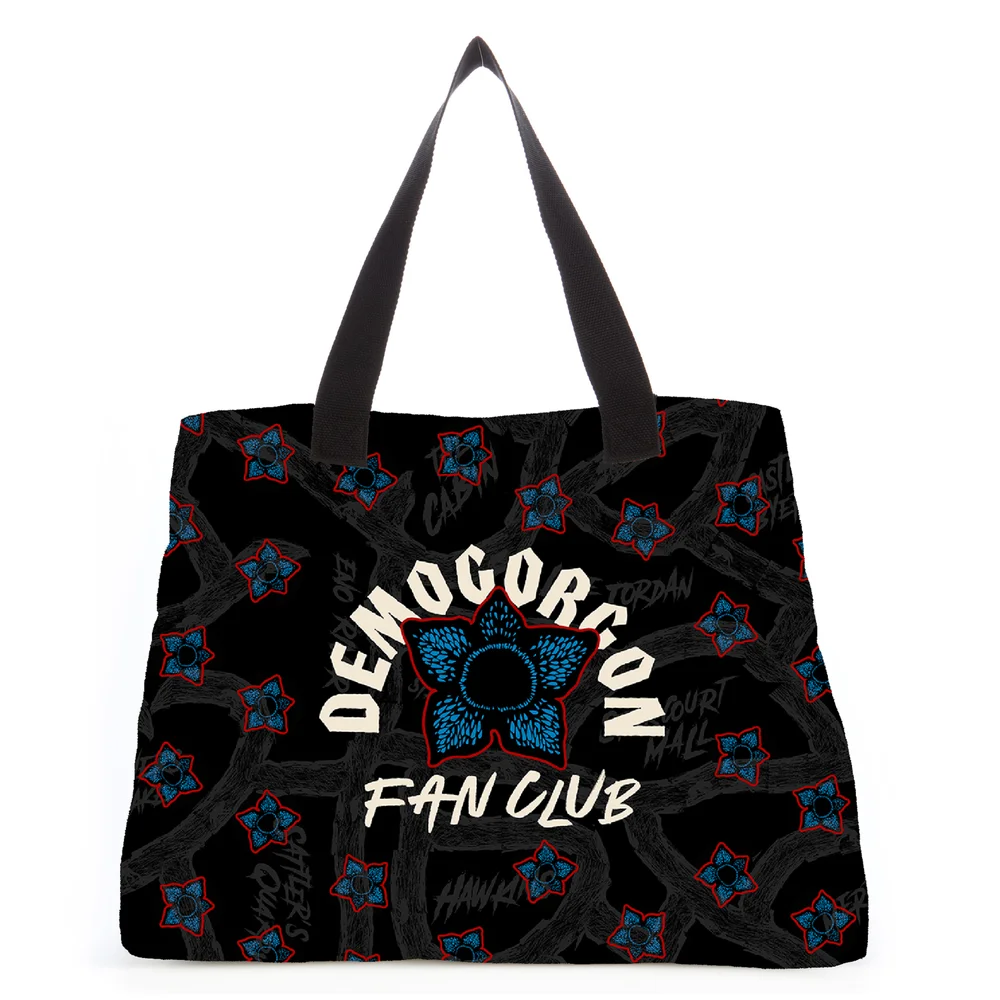 Stranger Things Demogorgon Fan Club Tote Bag Image 1