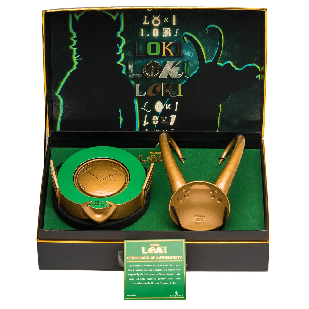 Set de Répliques Marvel Loki en Édition Limitée - Exclusivité Zavvi Image 1