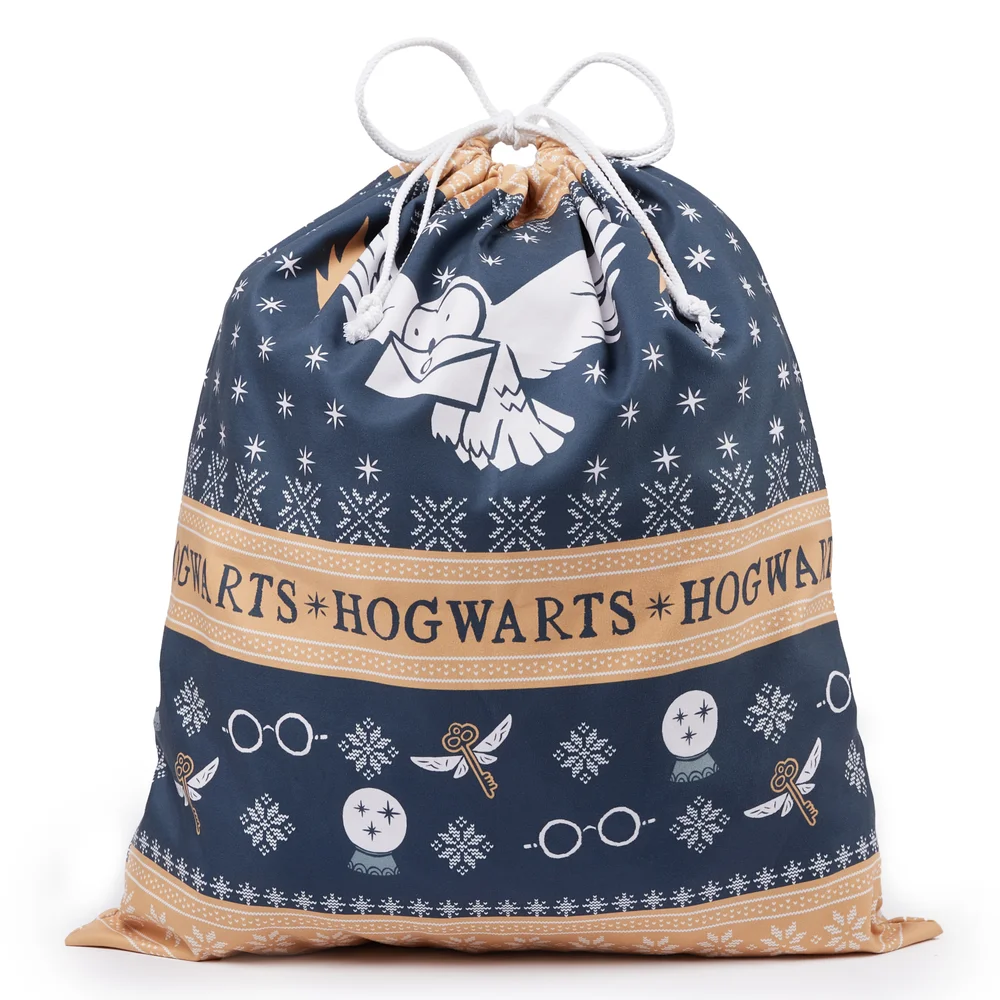 Harry Potter Hogwarts Christmas Santa Sack Image 1