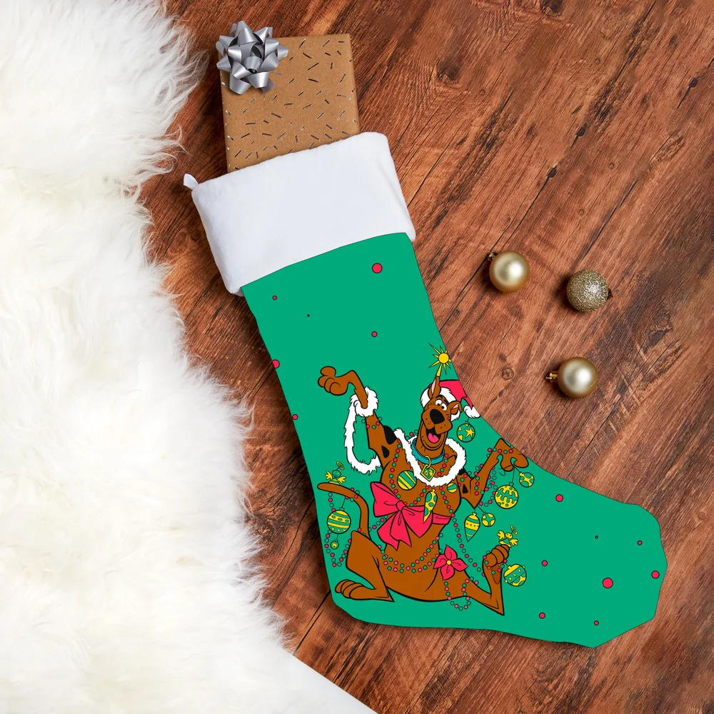 Scooby Doo All Decked Out Christmas Stocking Image 1