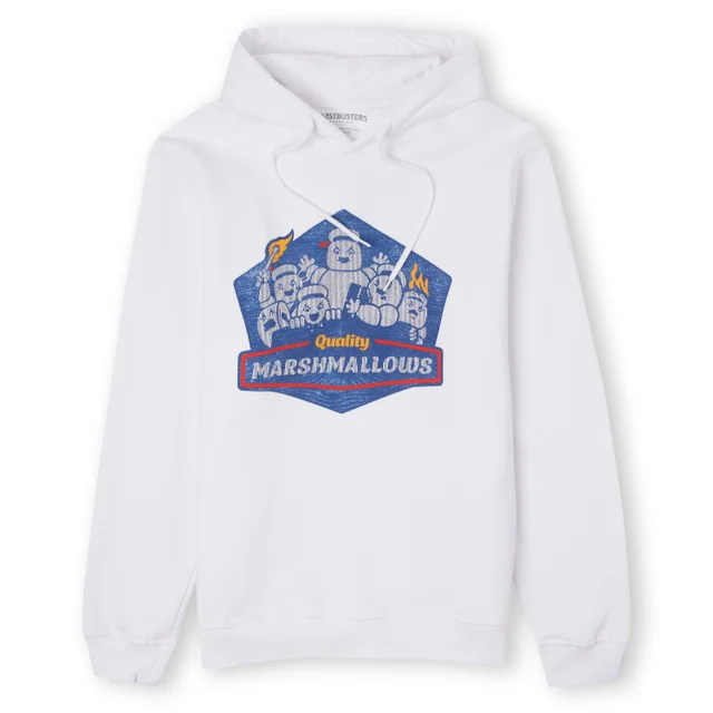 Ghostbusters Marshmallows Unisex Hoodie - White
