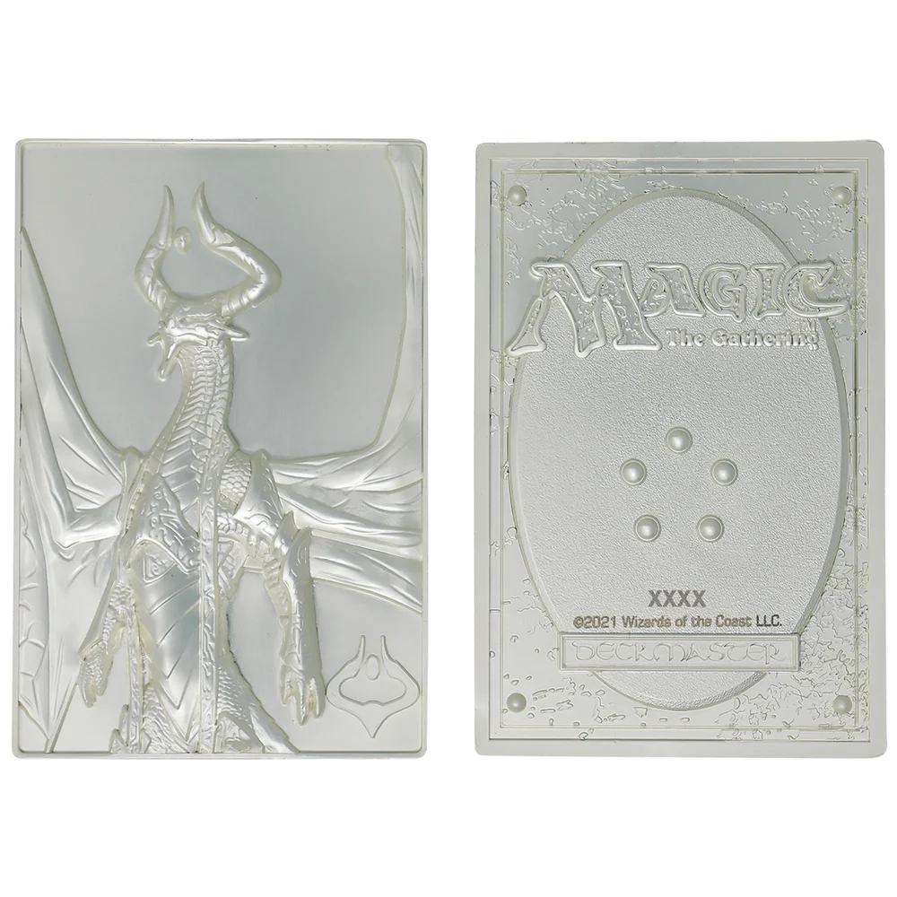 Magic the Gathering Limited edition Silver plated Ingot featuring Nicol by Fanattik Image 1