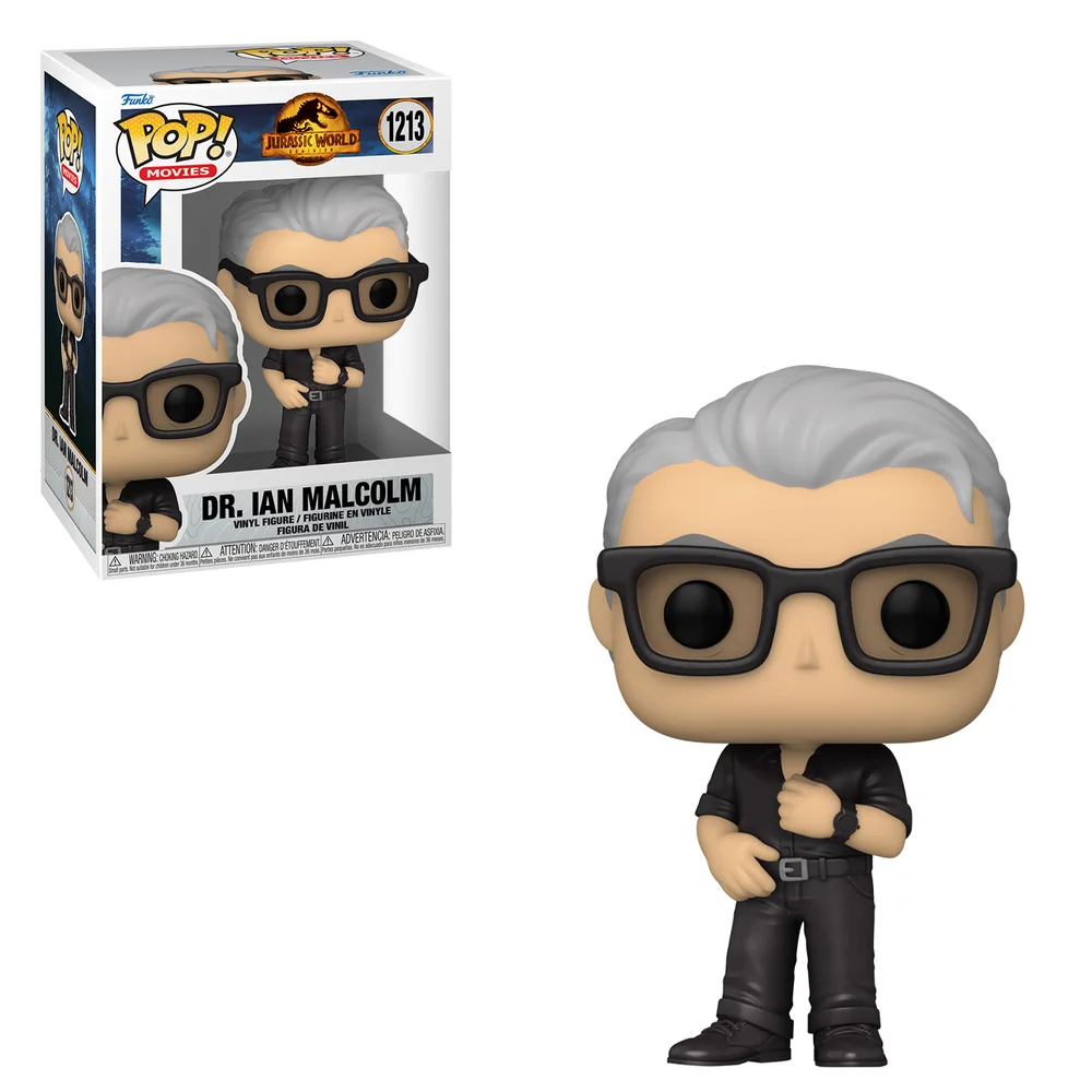 Jurassic World Dominion Dr. Ian Malcom Funko Pop! Vinyl Image 1