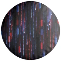 Decorsome Matrix Choice Is An Illusion Round Cushion