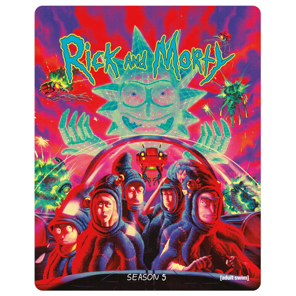 Steelbook Blu-ray Rick & Morty Saison 5 Image 1