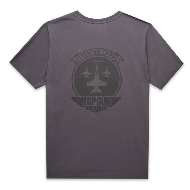 Top Gun Fighter Town Unisex T-Shirt - Charcoal