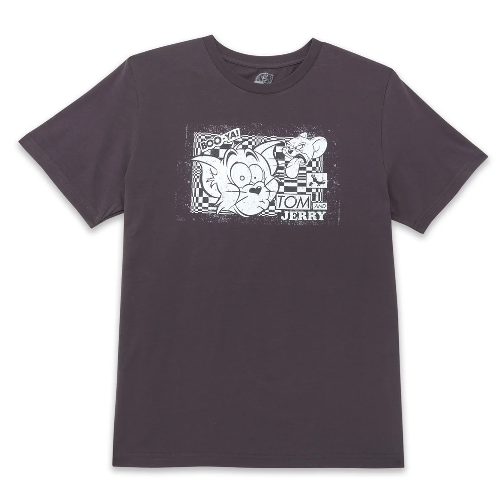 Tom & Jerry Boo-Ya! Unisex T-Shirt - Charcoal - S Image 1