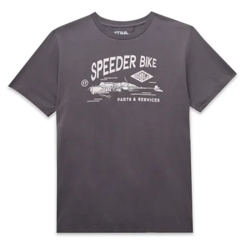 Star Wars Speeder Bike Unisex T-Shirt - Charcoal