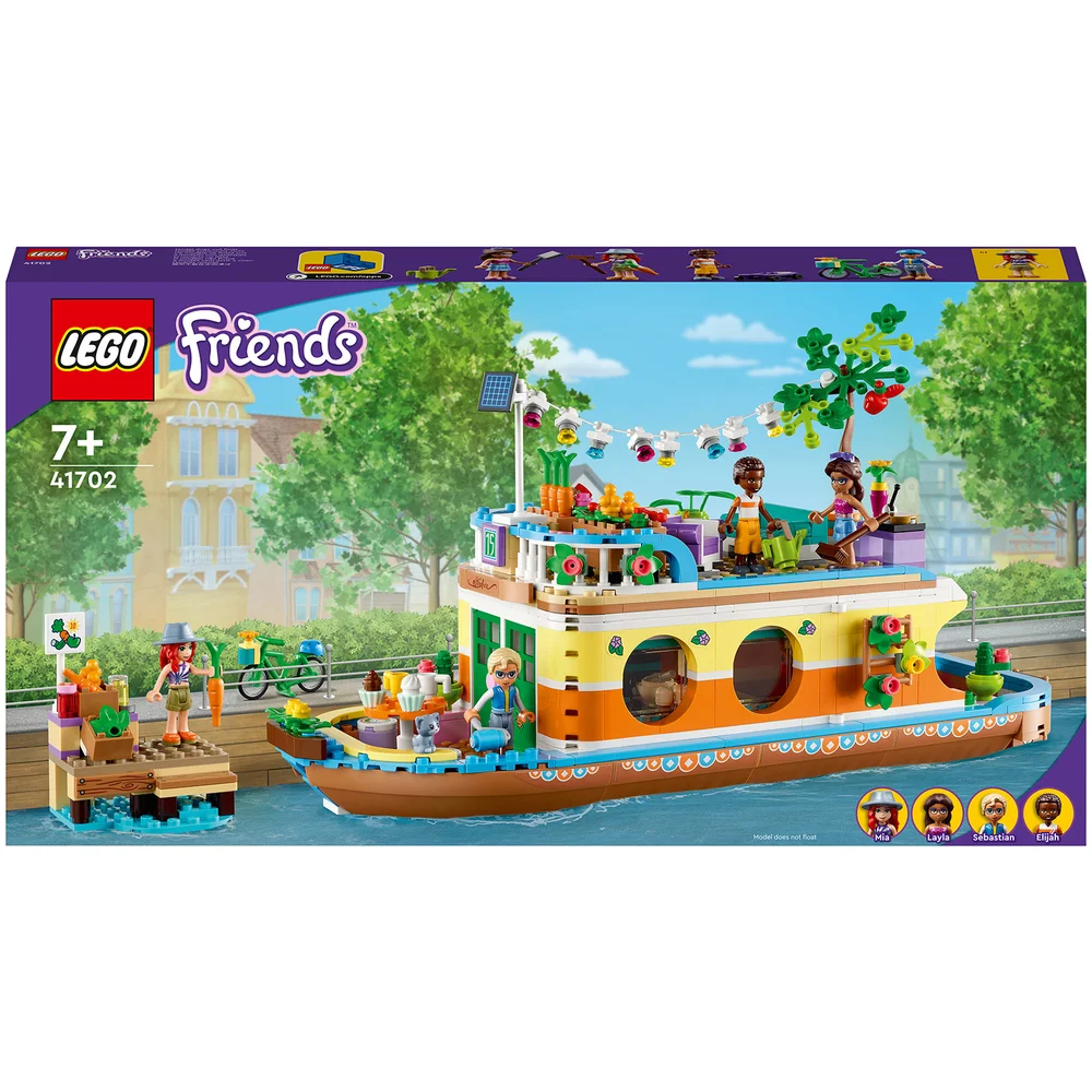 LEGO Friends: Canal Houseboat Mia's Toy Boat (41702) Image 1
