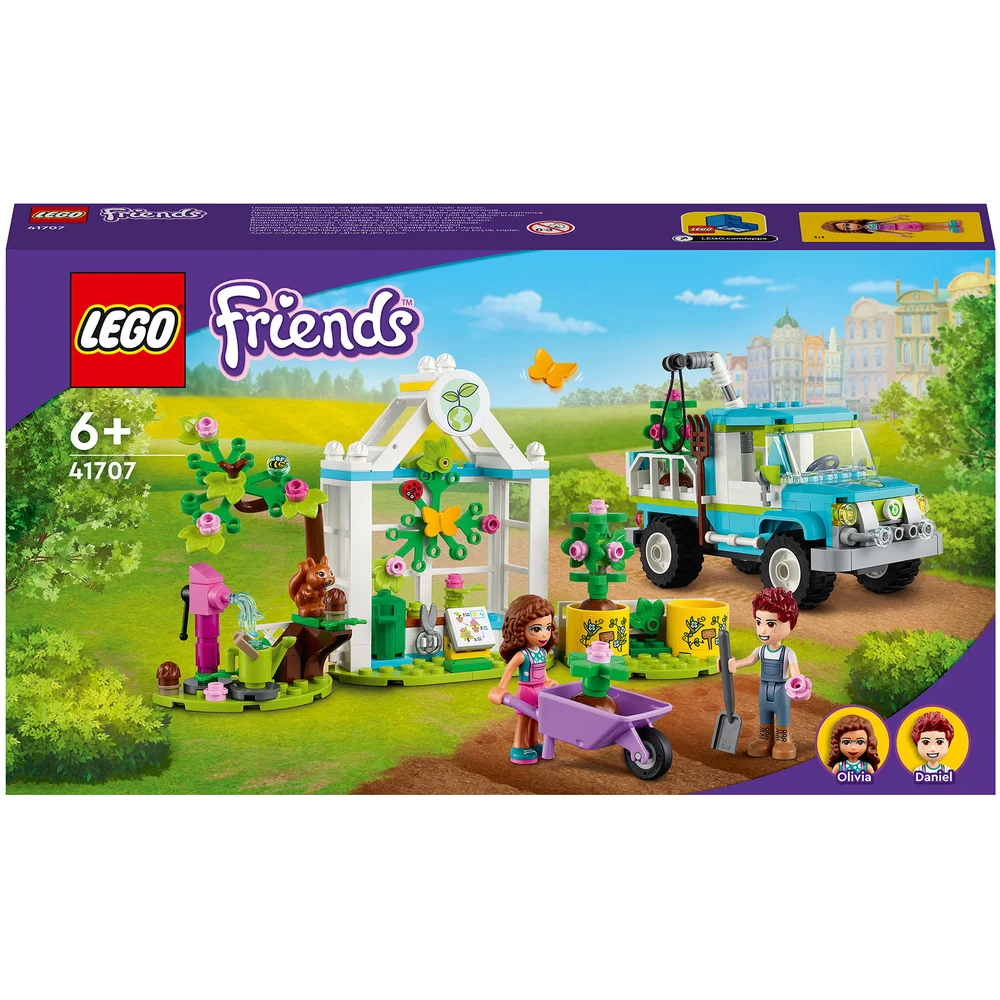 LEGO Friends: Le Camion Planteur d’Arbres, Jouet de Construction Voiture Jardin(41707) Image 1