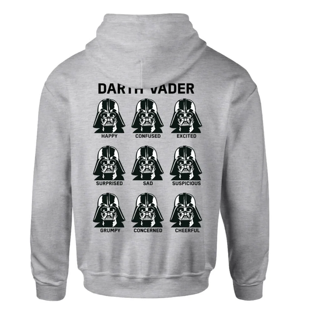 Star Wars Classic The Many Faces Of Darth Vader Kids' Zipped Hoodie - Grey - 5-6 ans Image 1