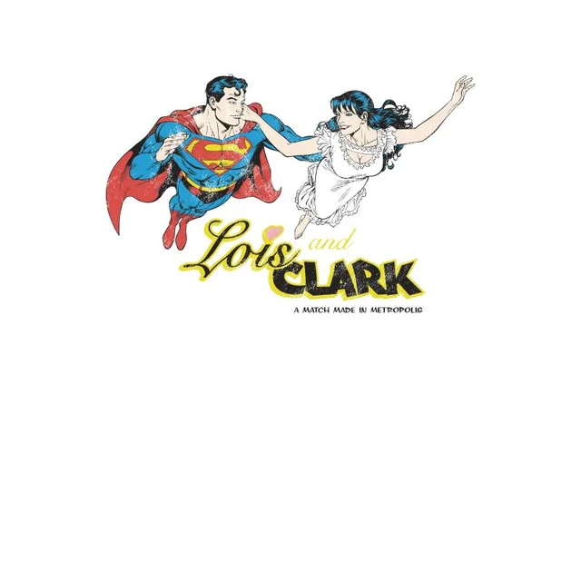 Superman Lois And Clark Unisex T-Shirt - White