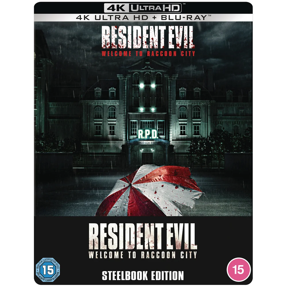 Resident Evil : Bienvenue à Raccoon City - Steelbook 4K Ultra HD (Blu-Ray inclus) en Exclusivité Zavvi Image 1