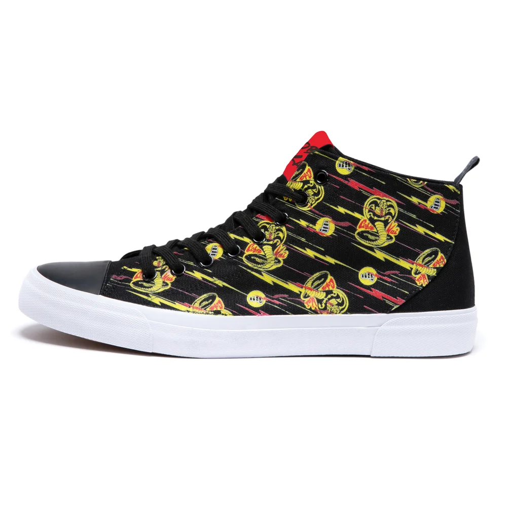 Akedo x Cobra Kai Lightning High Top - Black - UK 10 / EU 44.5 / US Men's 10.5 / US Women's 12 Image 1