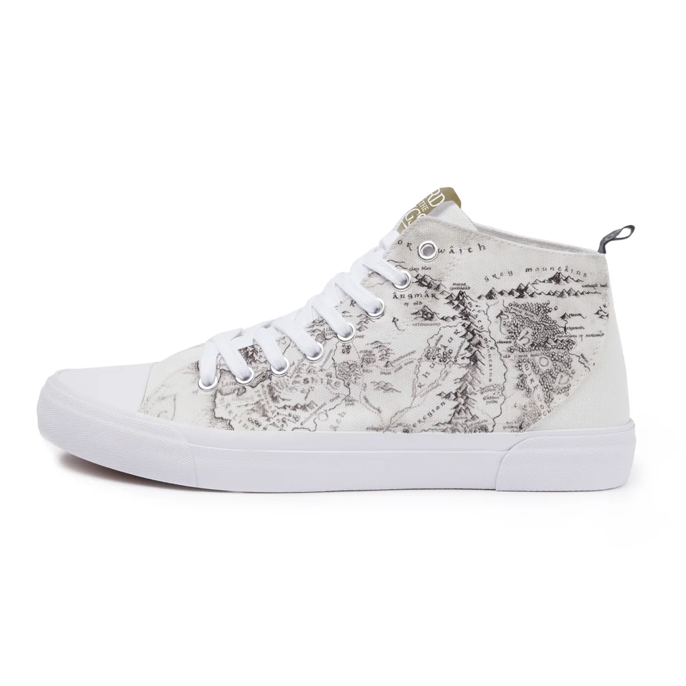 Akedo x Le Seigneur des Anneaux | Coupe Montante - Blanc - UK 3 / EU 35.5 / US Men's 3.5 / Women's 5 Image 1