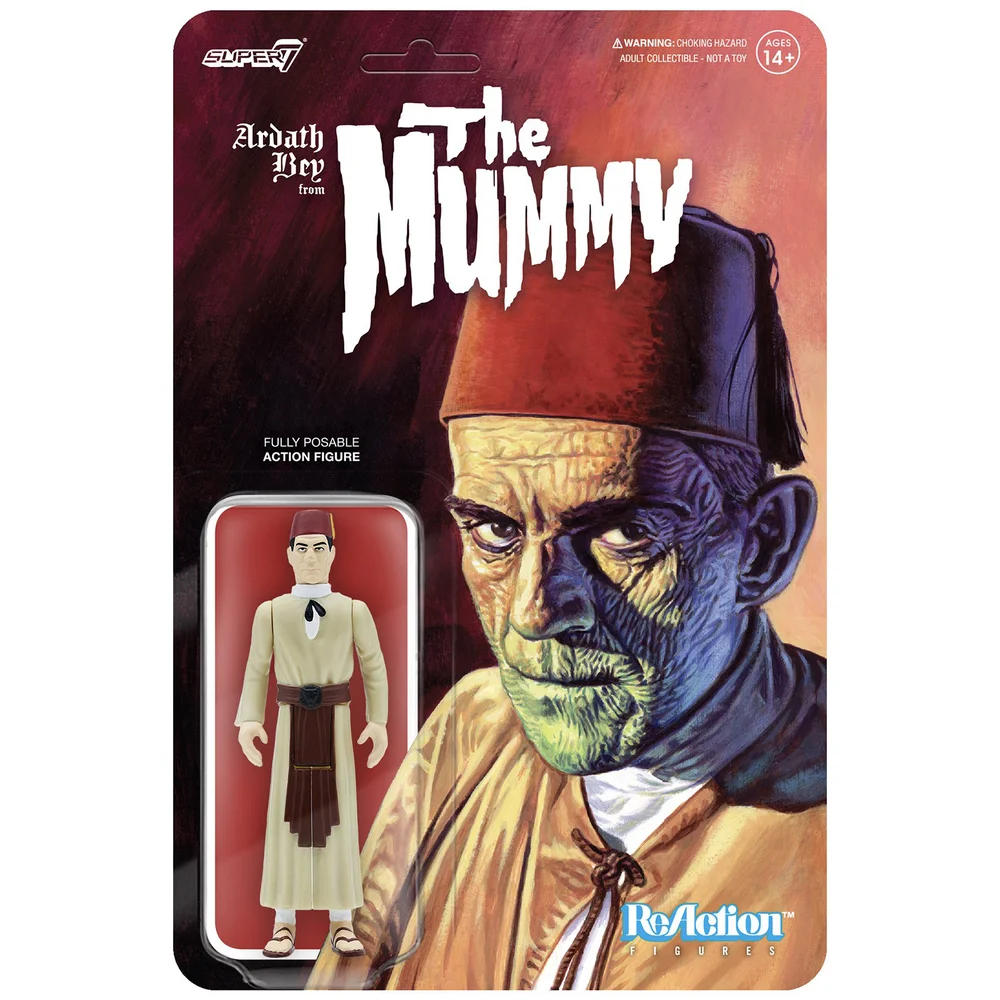 Super7 Universal Monsters ReAction Figure - Ardeth Bey Image 1