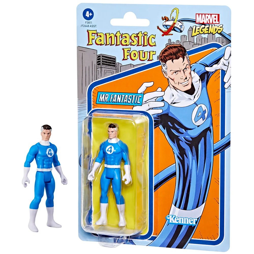 Hasbro Marvel Legends Retro 3.75 Inch Mr. Fantastic Action Figure Image 1