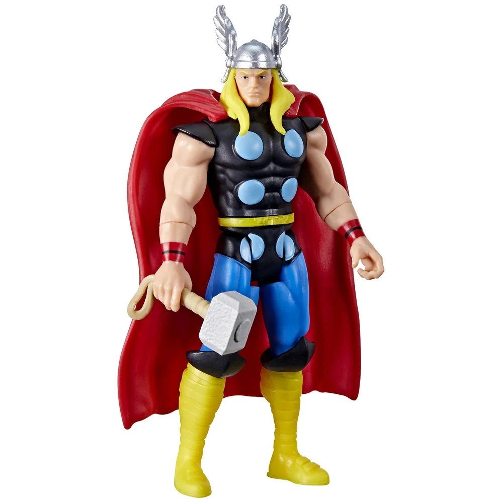 Hasbro Marvel Legends Series 3.75 Inch Retro Collection Thor Action Figure Image 1