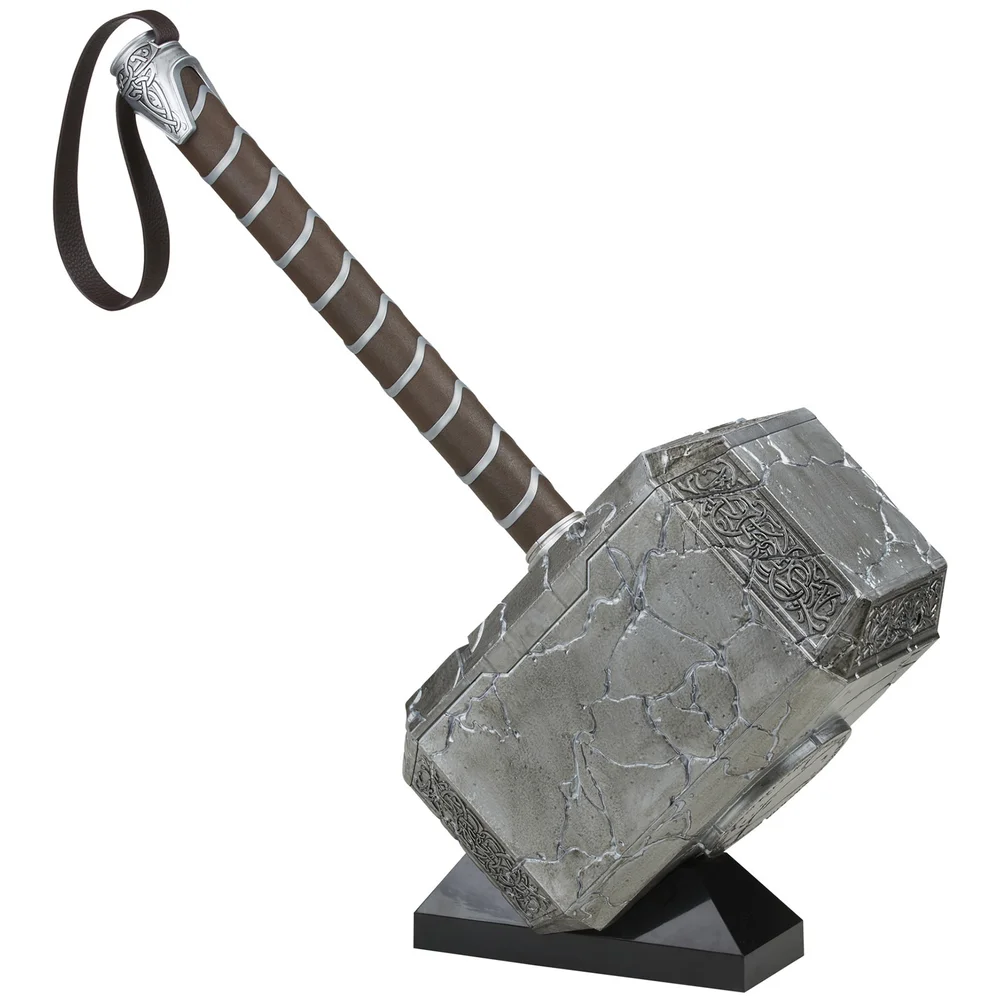 Réplique Hasbro Marvel Legends Series Mighty Thor Mjolnir Premium Electronic Roleplay Marteau 1:1 Image 1