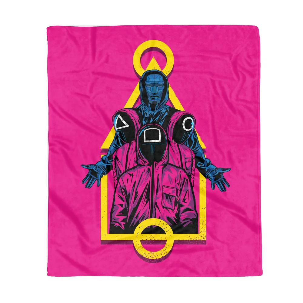 Squid Game Presenting Squid Game Fleece Blanket - M Image 1