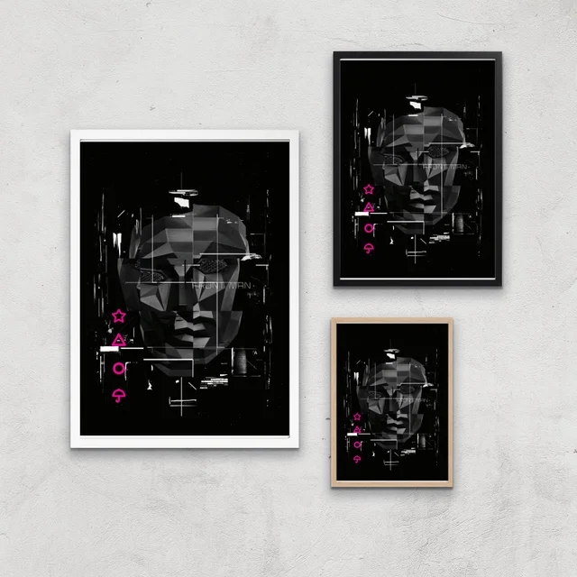 Squid Game Front Man Glitch Giclee Art Print