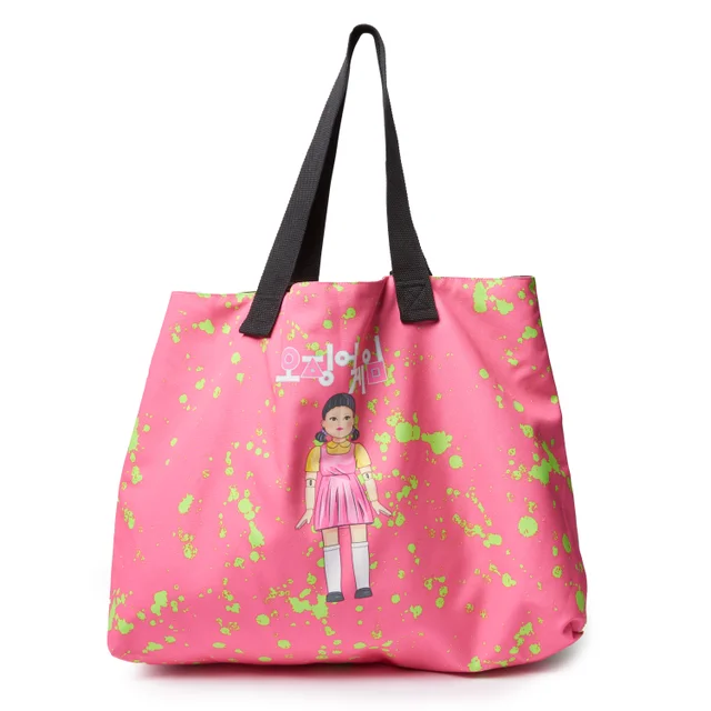 Squid Game Giant Doll Tote Bag