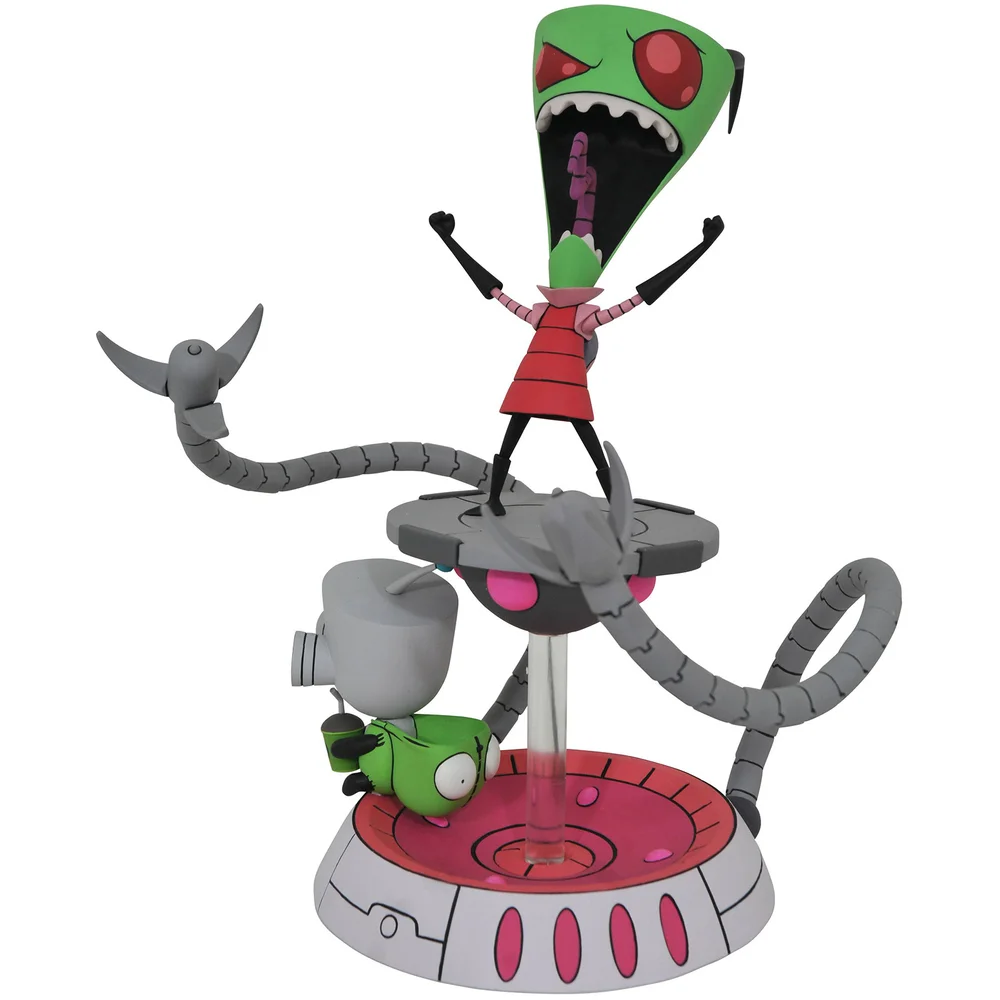 Diamond Select Invader Zim Gallery PVC Figure - Invader Zim Triumphant Image 1