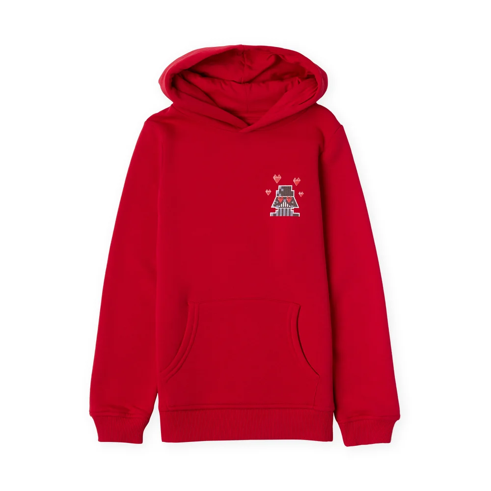 Star Wars Darth Love Kids' Hoodie - Red - 3-4 ans - Rouge Image 1