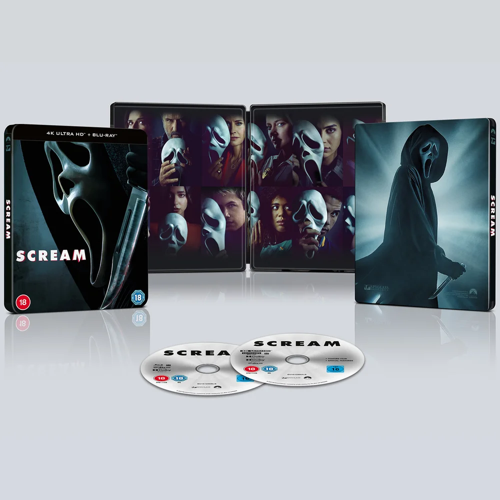 Scream (2022) - Steelbook 4K Ultra HD en Exclusivité Zavvi Image 1