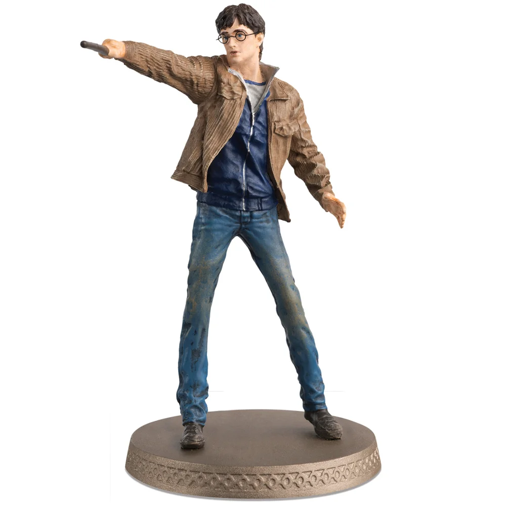 Eaglemoss Harry Potter (Battle Pose) Figurine with Magazine Image 1