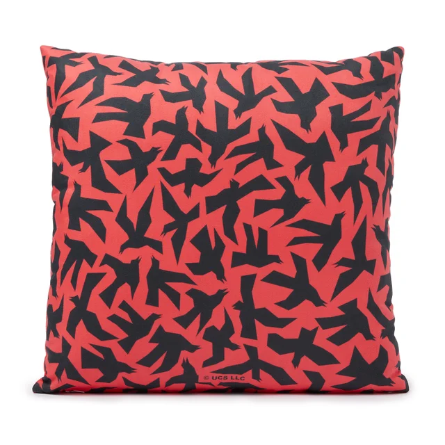 Hitchcock The Birds Abstract Flight Coussin Carré