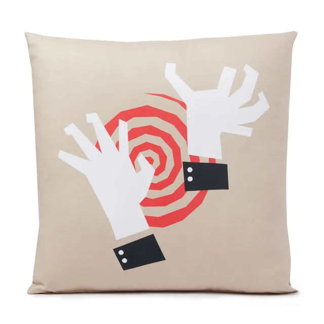 Hitchcock Vertigo Eyes Coussin Carré