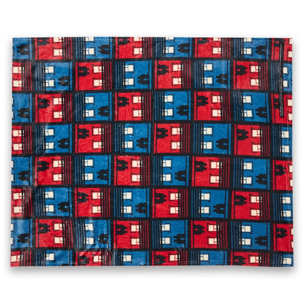 Hitchcock Rear Window Silhouettes Couverture Polaire - M Image 1