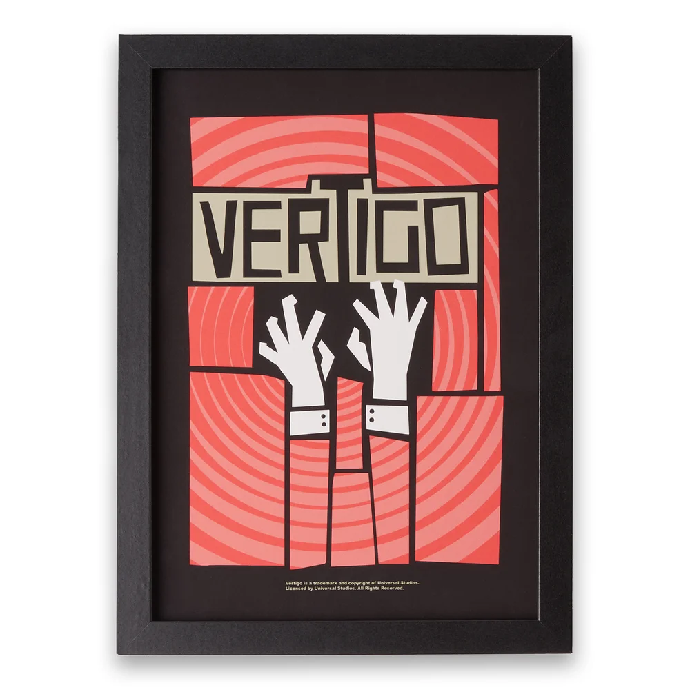Hitchcock Vertigo Impression d'art Giclée - A4 - Print Only Image 1