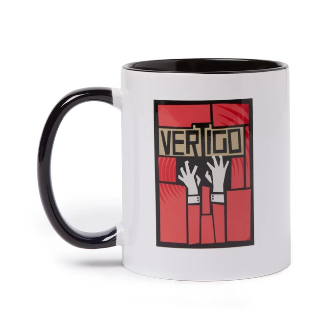 Hitchcock Vertigo Spiral Mug - Noir
